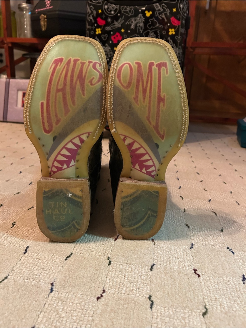 Tin Haul “Jawsome” boots